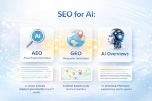 SEO for AI AEO, GEO and AI Overviews