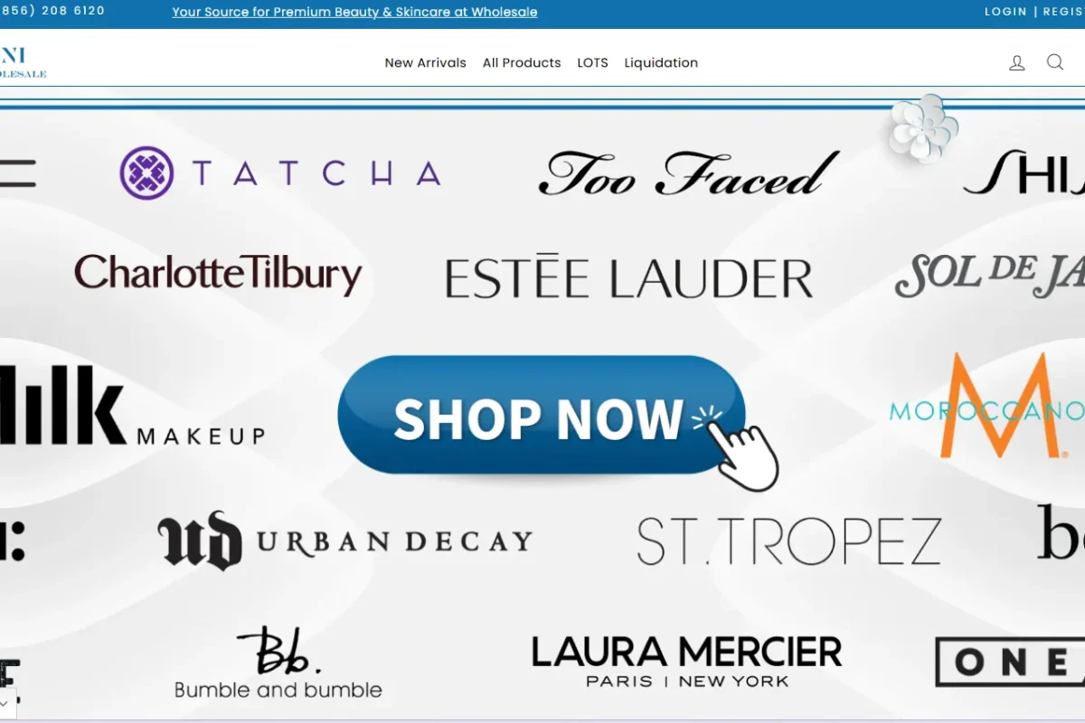 JNI Wholesale Website Portfolio